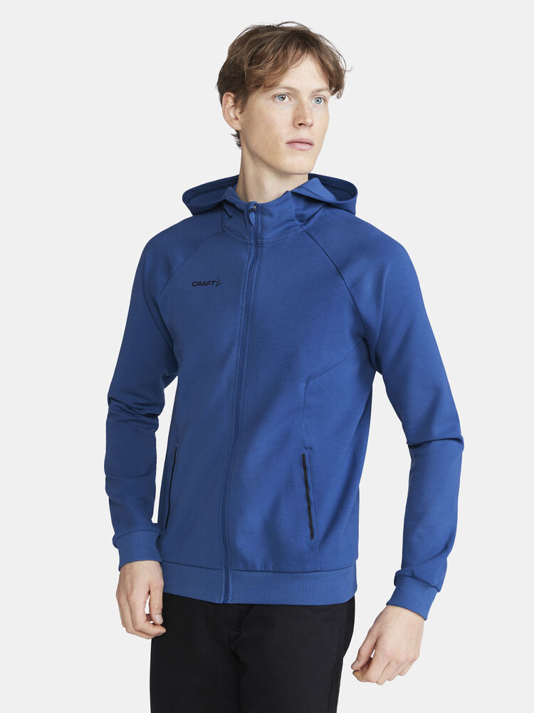 Craft - CORE Soul Full Zip Hood M Club Cobolt 4XL