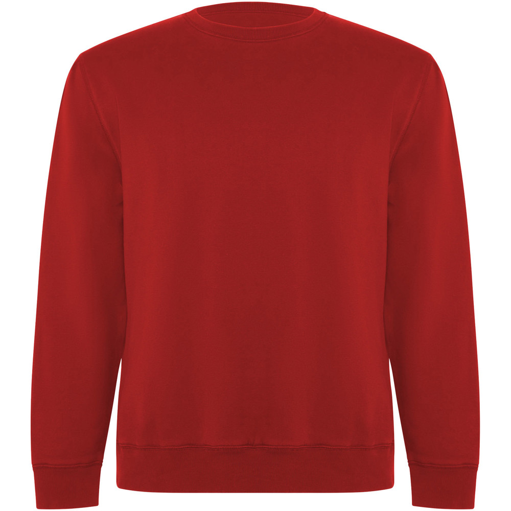 Batian 300 g/m² biologisch katoenen uniseks sweater met ronde hals - Rood