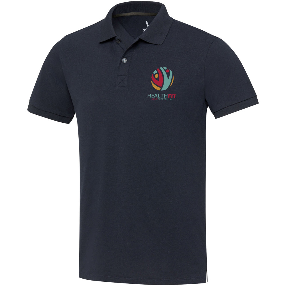 Emerald 200 g/m² unisex Aware™ gerecyclede polo met korte mouwen