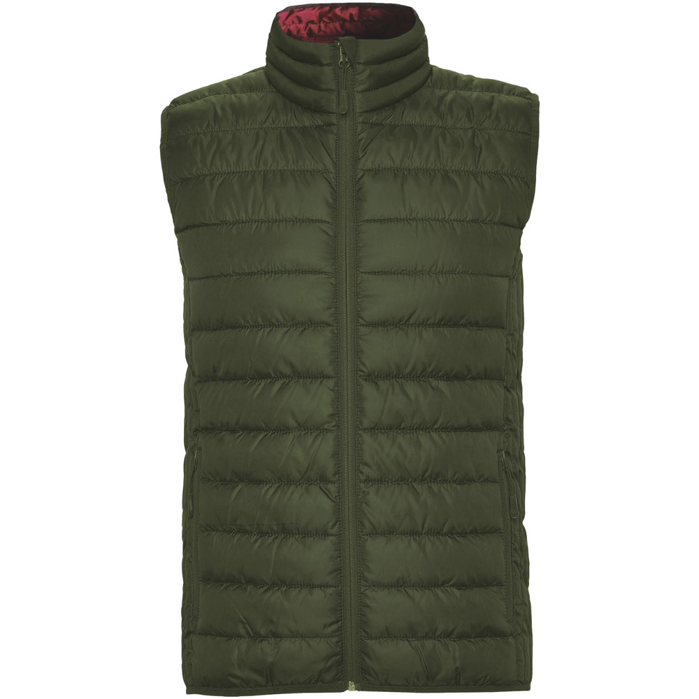 Oslo geïsoleerde bodywarmer voor heren - Militair groen