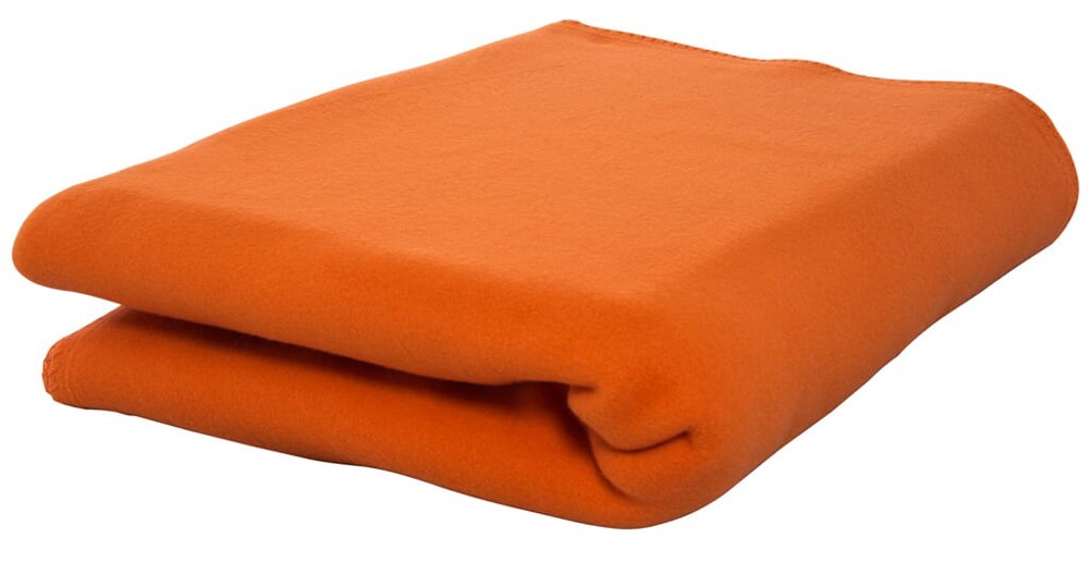 Nilton's Fleeceplaid 150x120 cm, 250 gr/m² - Oranje (PMS 165c) / Oranje