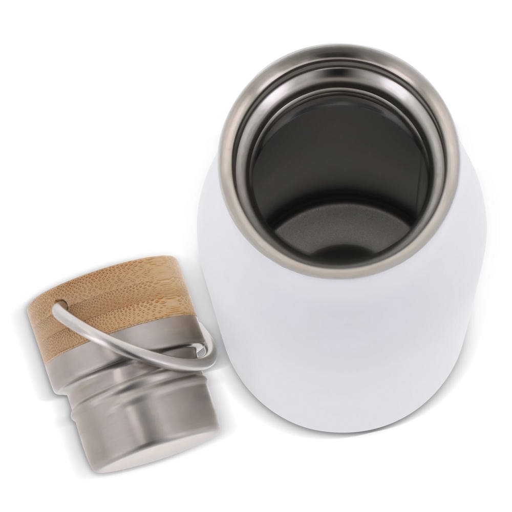 Thermo fles met bamboe deksel 500ml