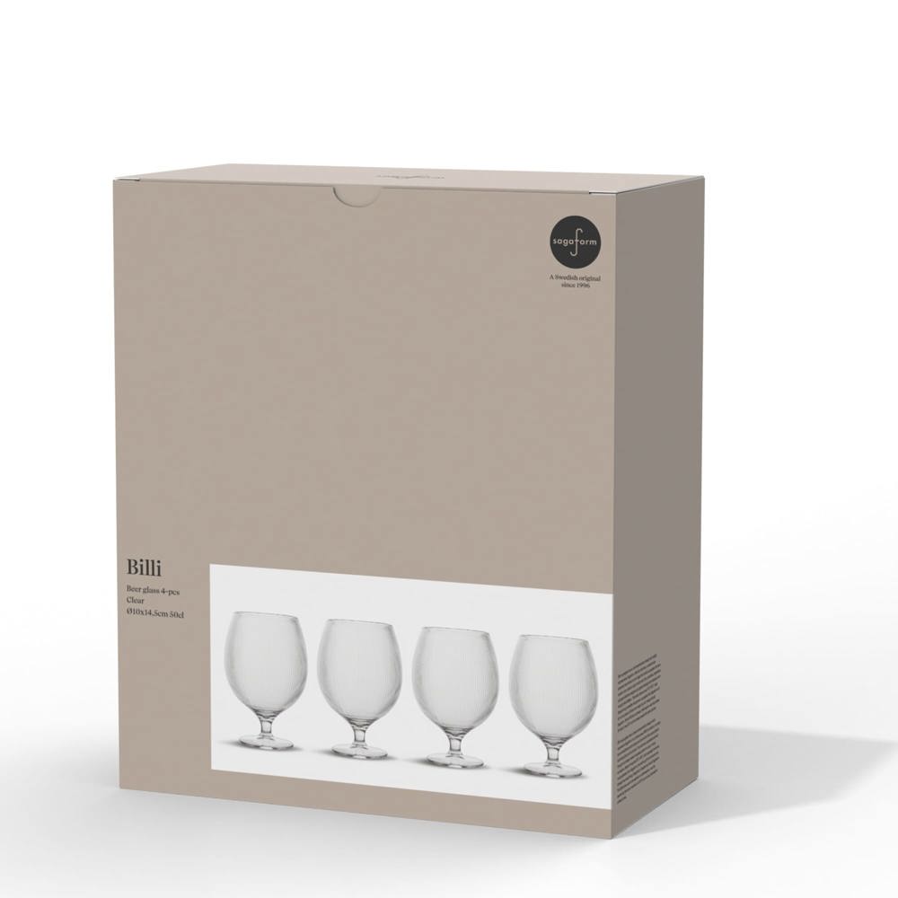 Billi bierglas set van 4
