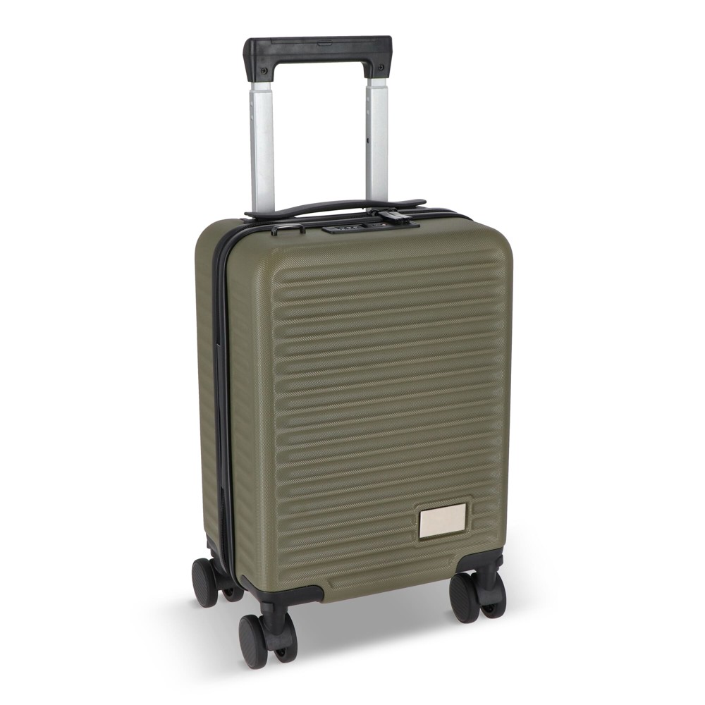 De Nordlyft InSideOut trolley, met afneembare wielen, past onder de stoel. - Olijfgroen