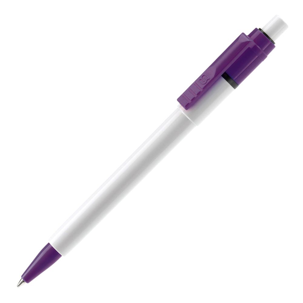 Balpen Baron Colour hardcolour - Wit / Paars
