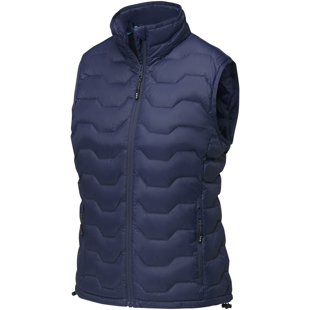 Petalite GRS gerecyclede geïsoleerde down bodywarmer voor dames - Marineblauw