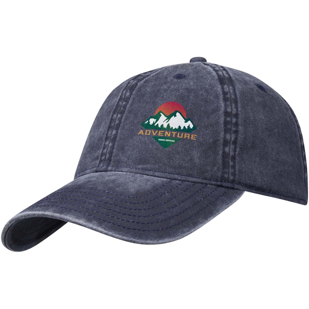 Grafton 270 g/m² 6 panel gewassen cap