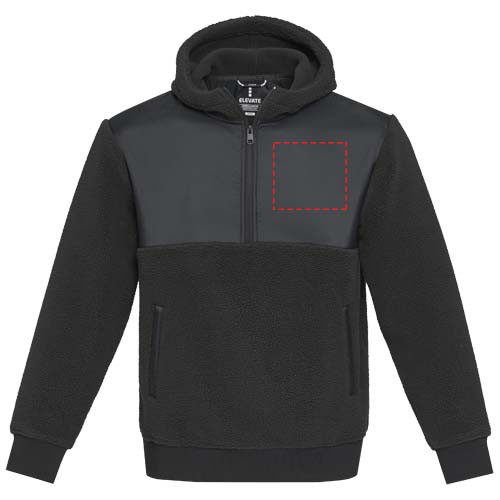 Evans 370 g/m² uniseks gerecyclede sherpa fleece