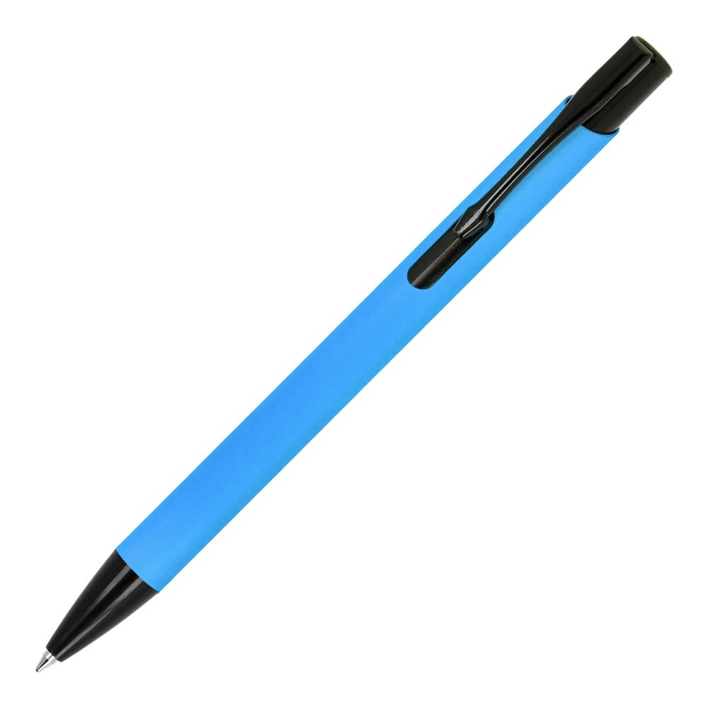 Alicante soft touch R-AL blauwe inkt - Lichtblauw / Zwart