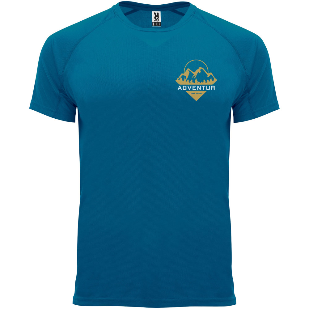 Bahrain 135 g/m² sportshirt met korte mouwen voor heren