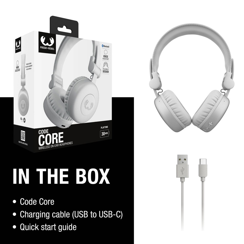 3HP1000 I Fresh 'n Rebel Code Core Draadloze on-ear koptelefoon 