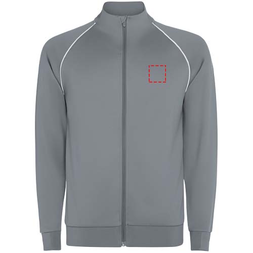 Valier-sweatshirt voor kinderen met doorlopende rits
