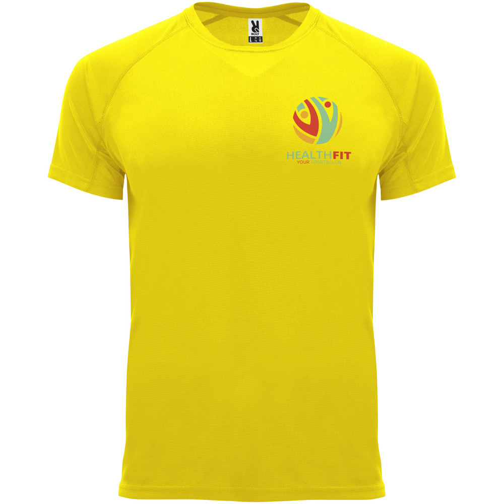 Bahrain 135 g/m² sportshirt met korte mouwen voor heren