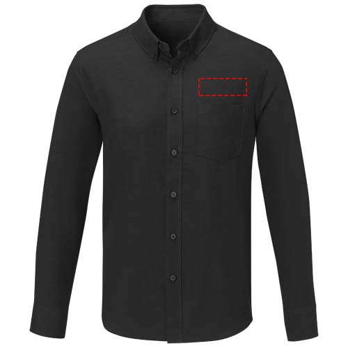 Pollux 130 g/m² herenoverhemd met lange mouwen