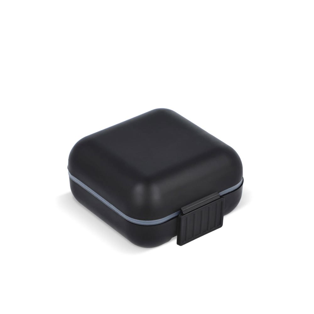 Compacte Pillendoos - Zwart
