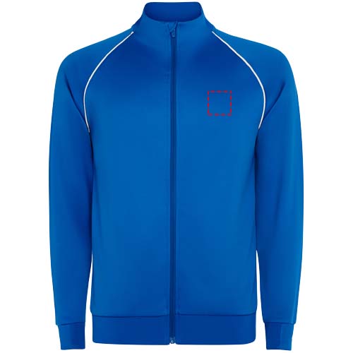Valier-sweatshirt voor kinderen met doorlopende rits
