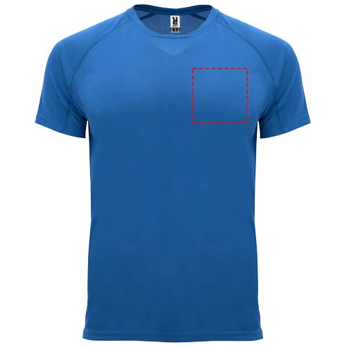 Bahrain 135 g/m² sportshirt met korte mouwen voor heren