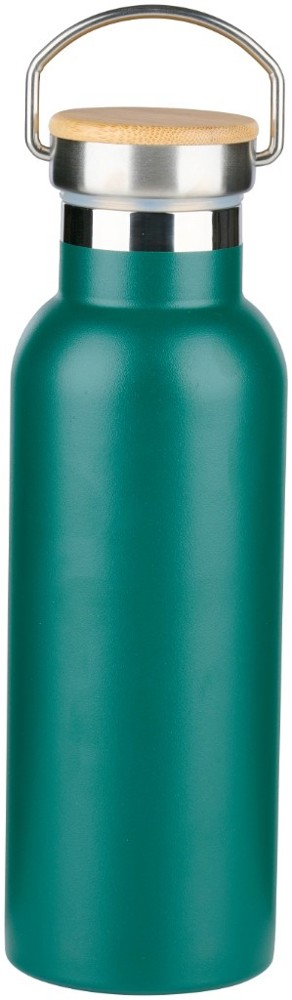 ALPINA Vacuum Bottle 500ml with Bamboo Lid- Black/White/Beige/Green
