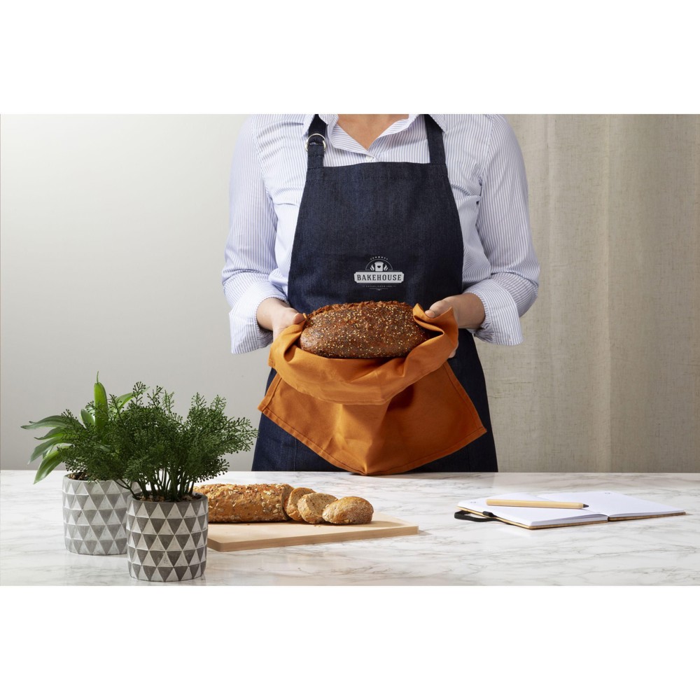 Apron GRS Recycled Denim (220 g/m²) schort