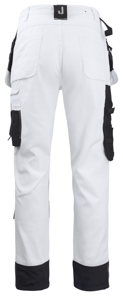 Jobman - 2171 Painters' Trousers Core Wit/Zwart 146