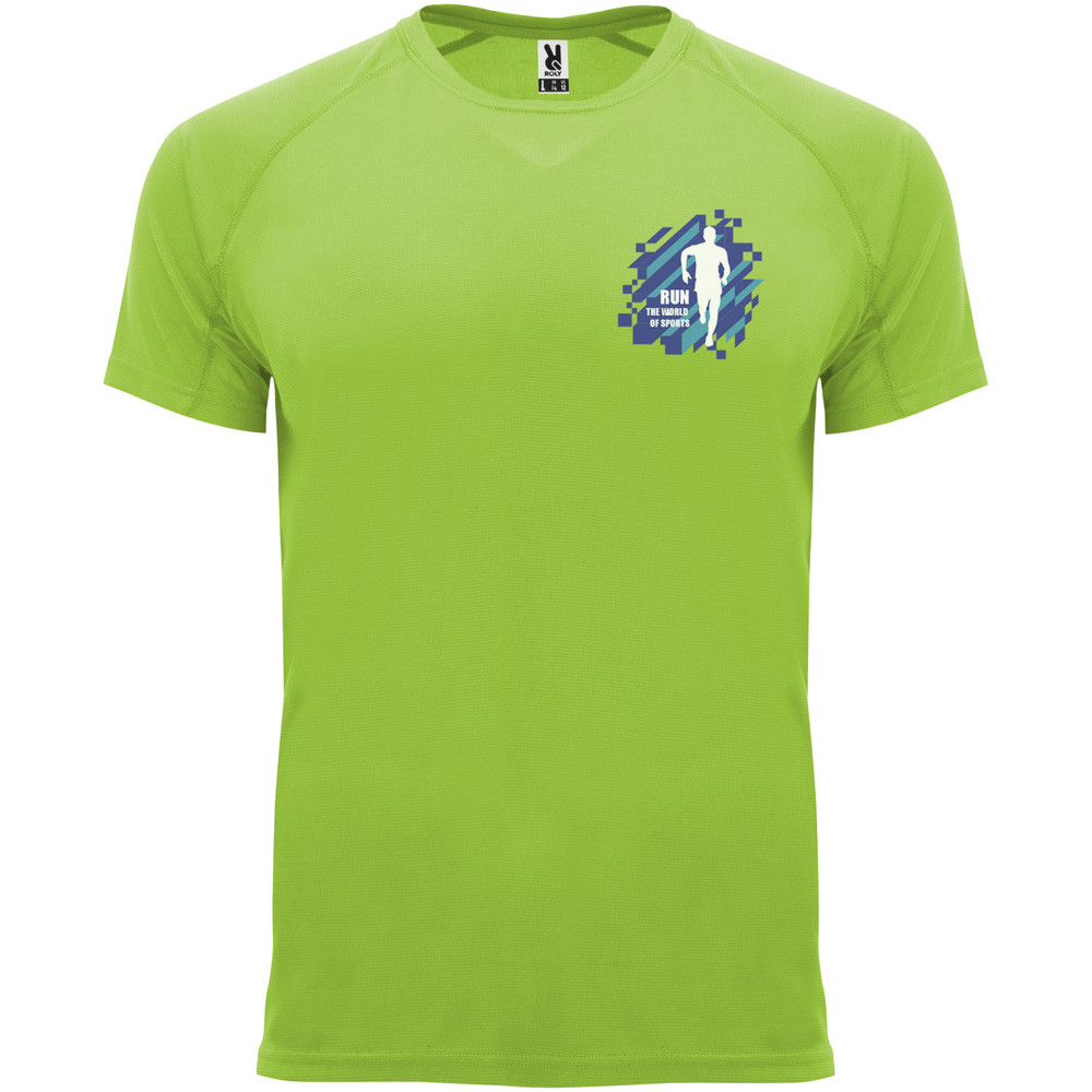 Bahrain 135 g/m² sportshirt met korte mouwen voor heren