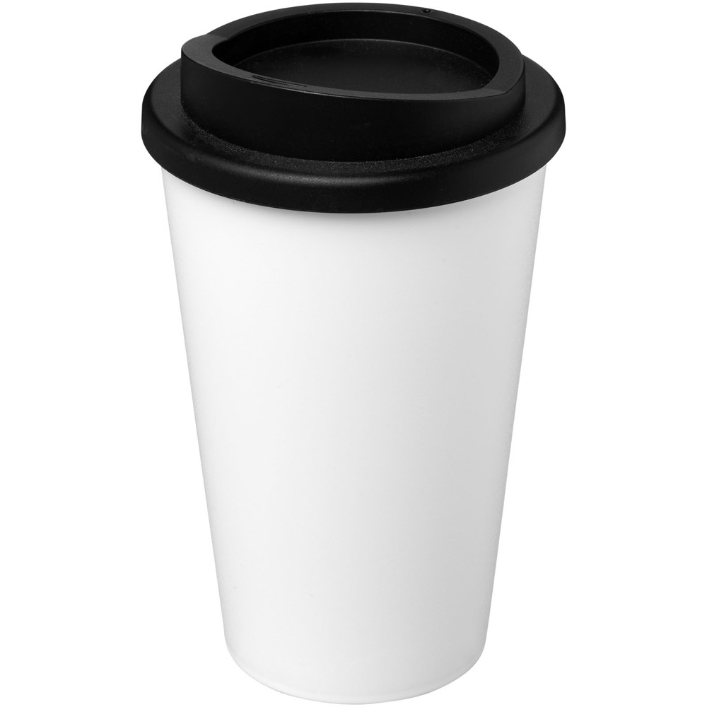Americano® 350 ml geïsoleerde beker - Wit, Zwart