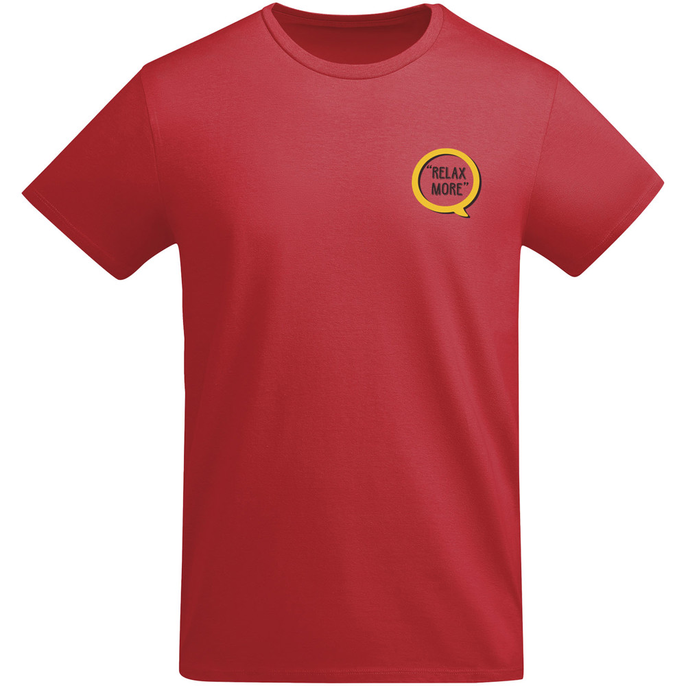 Breda 175 g/m² biologisch katoenen herenshirt met korte mouwen