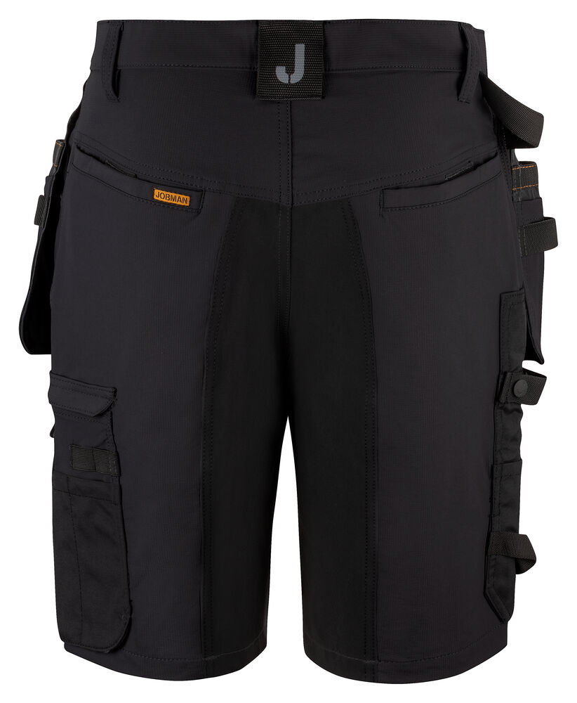 Jobman - 2196 Stretch Shorts HP Zwart C56