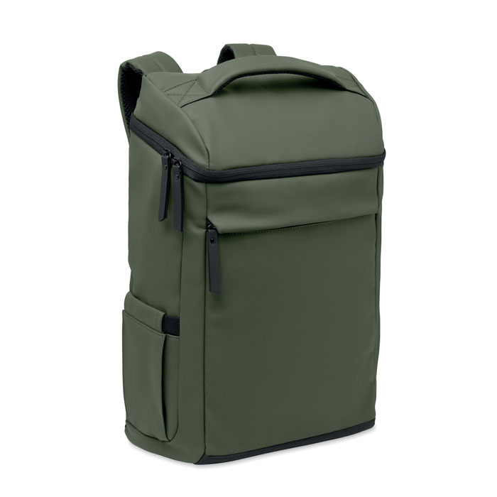 BOULDER - 15" PU laptop rugzak - Donker Marinegroen