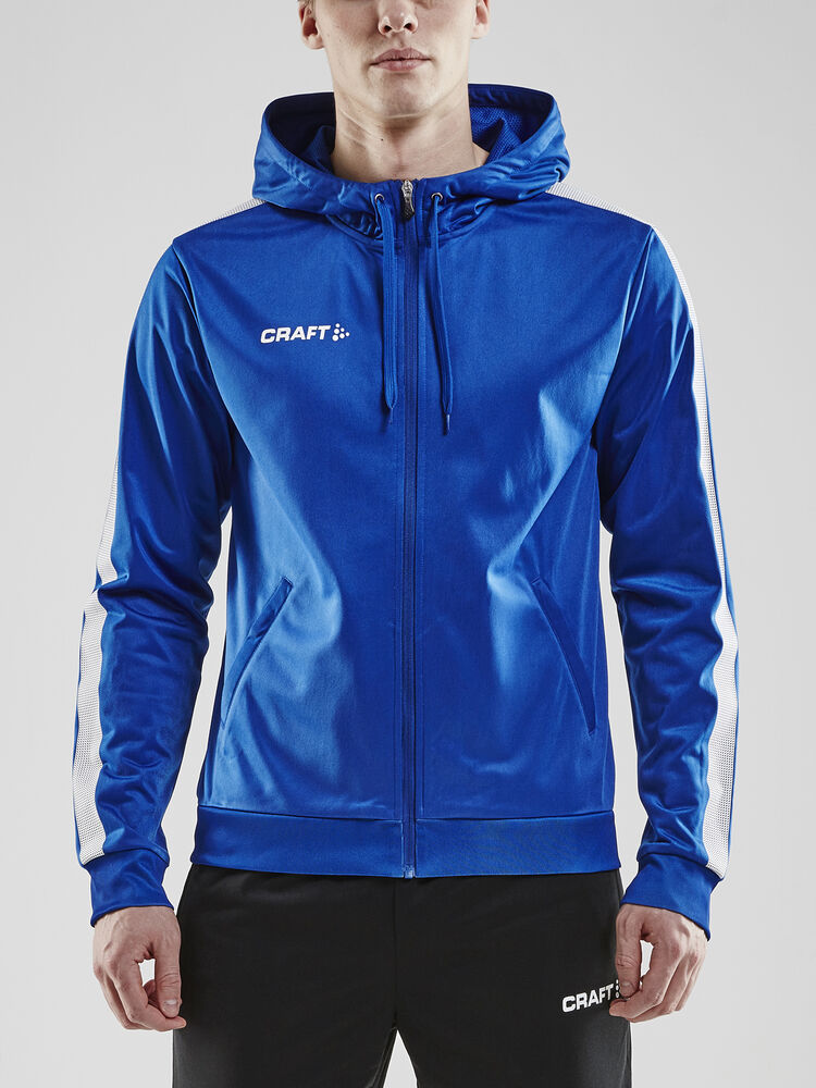 Craft - Pro Control Hood Jacket M Club Cobolt/White XS