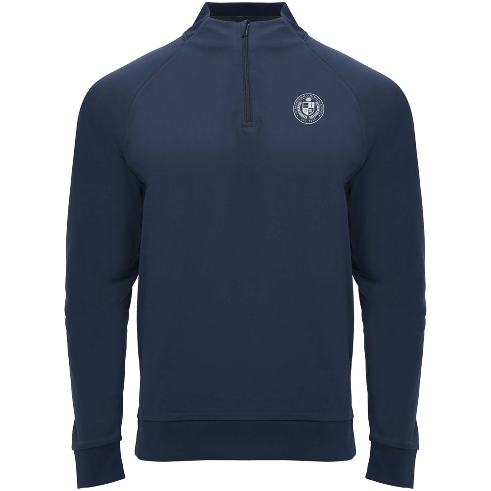 Epiro 200 g/m² sweatshirt met lange mouwen en kwartrits voor kinderen