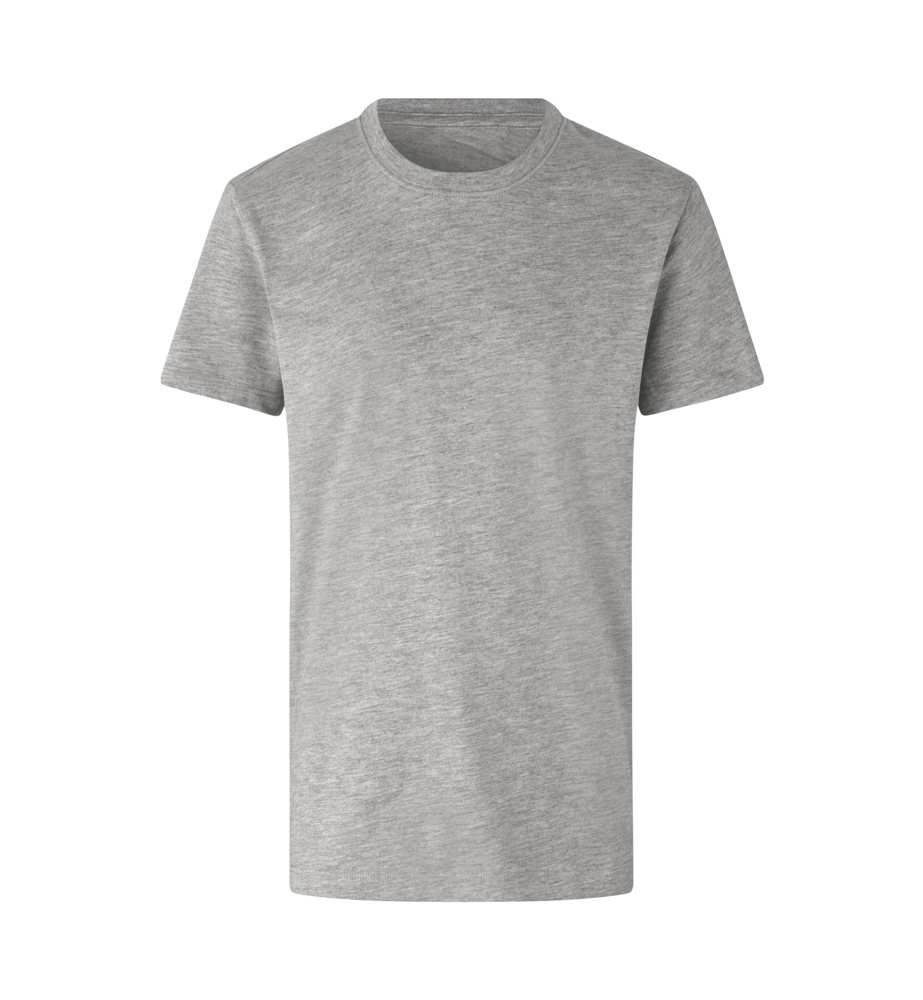 Biologisch katoenen T-shirt | kinderen - Lichtgrijs gemêleerd (C-201)