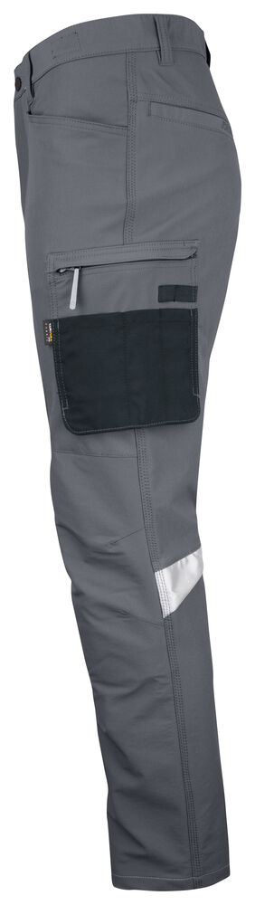Jobman - 2194 Stretch Service Trousers Donkergrijs/Zwart 146
