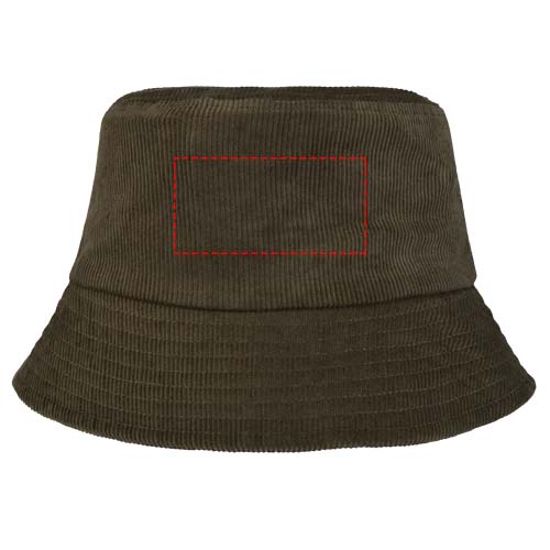 Howson 280 g/m² zonnehoed van gerecycled corduroy