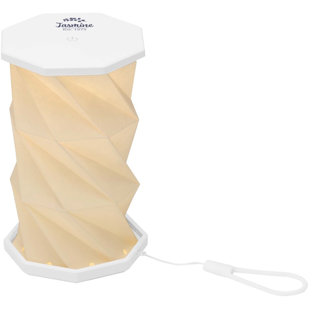 Celestia opvouwbare en dimbare tafellamp van gerecycled plastic
