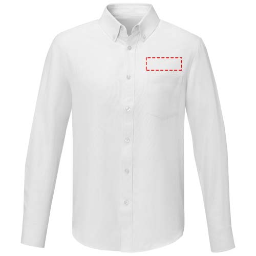 Pollux 130 g/m² herenoverhemd met lange mouwen