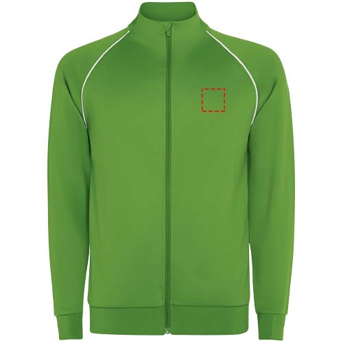 Valier-sweatshirt voor kinderen met doorlopende rits