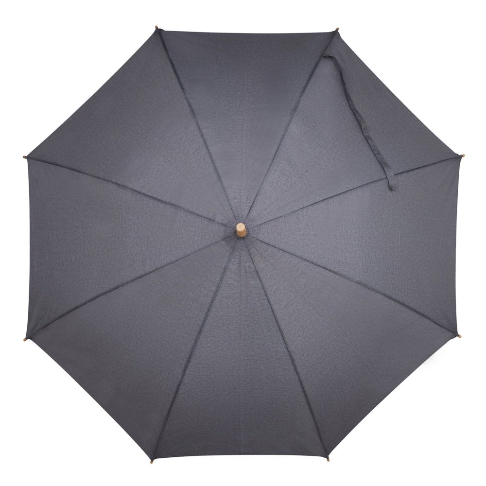 Stok paraplu 25” R-PET recht handvat auto open