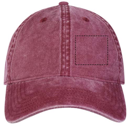 Grafton 270 g/m² 6 panel gewassen cap