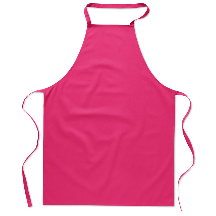 KITAB GLASGOW - Katoenen keukenschort - Fuchsia