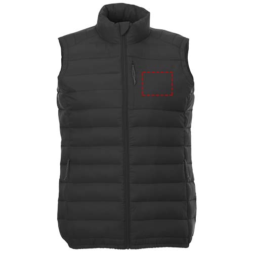 Pallas dames gerecycleerde geïsoleerde bodywarmer