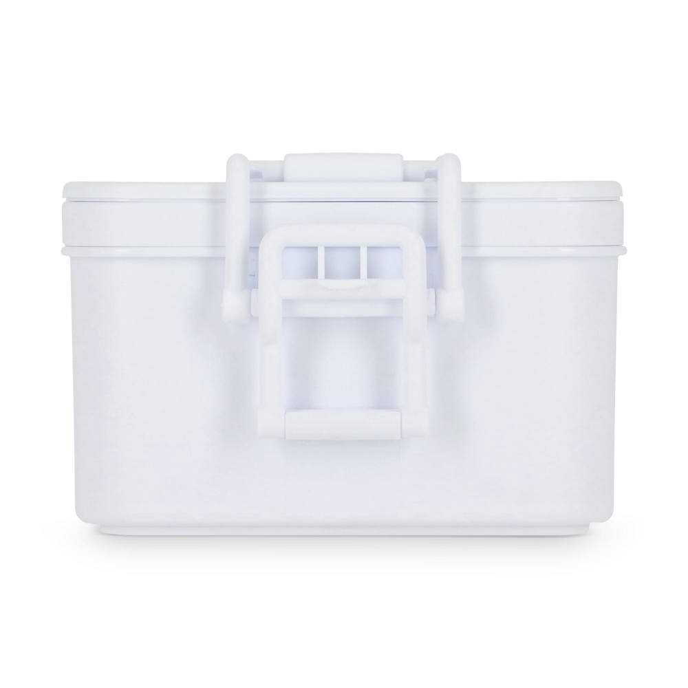 Dubbellaagse Lunchbox met Bestek