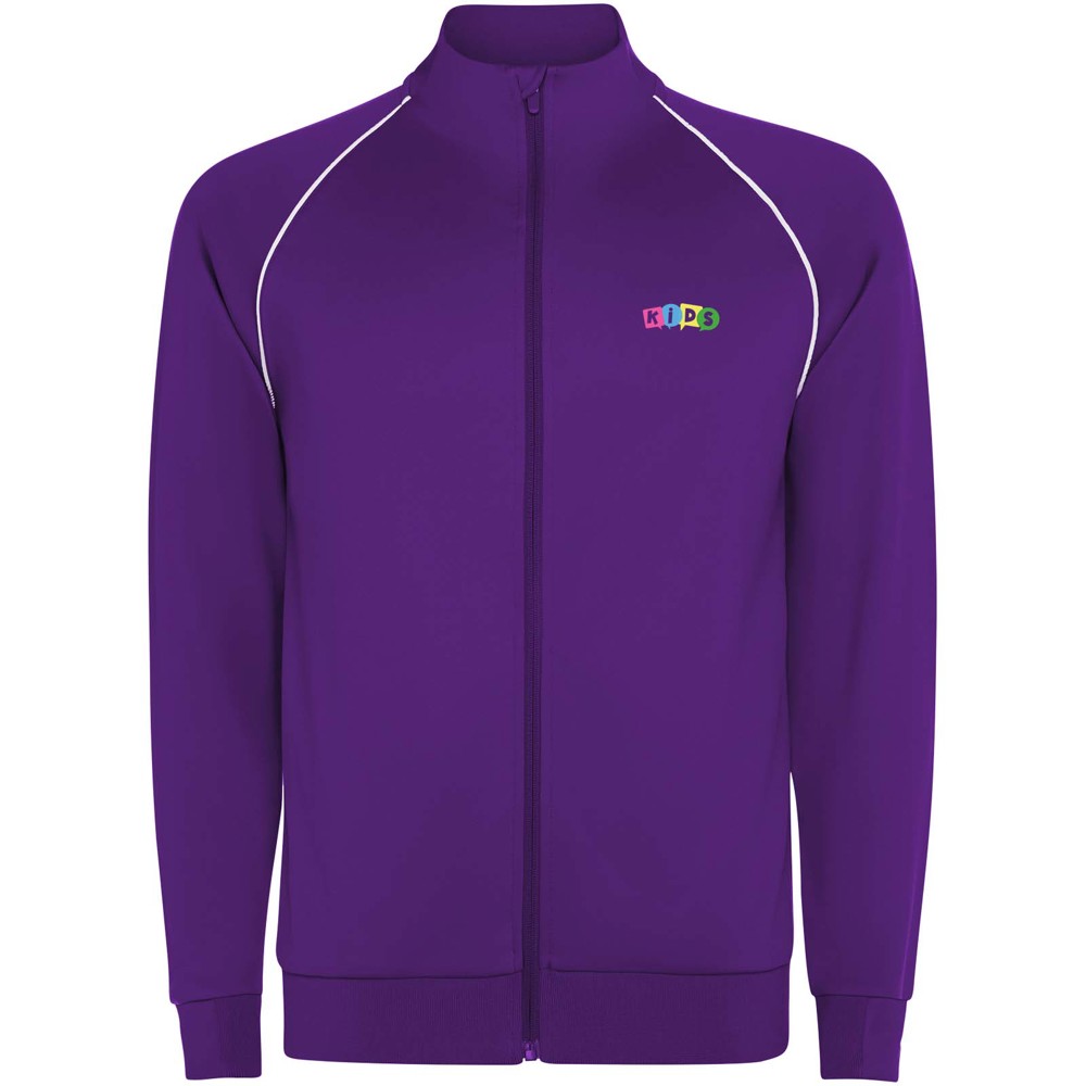 Valier-sweatshirt voor kinderen met doorlopende rits