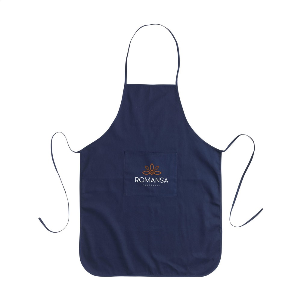Apron Recycled Cotton (170 g/m²) schort - blauw (± PMS 282C)
