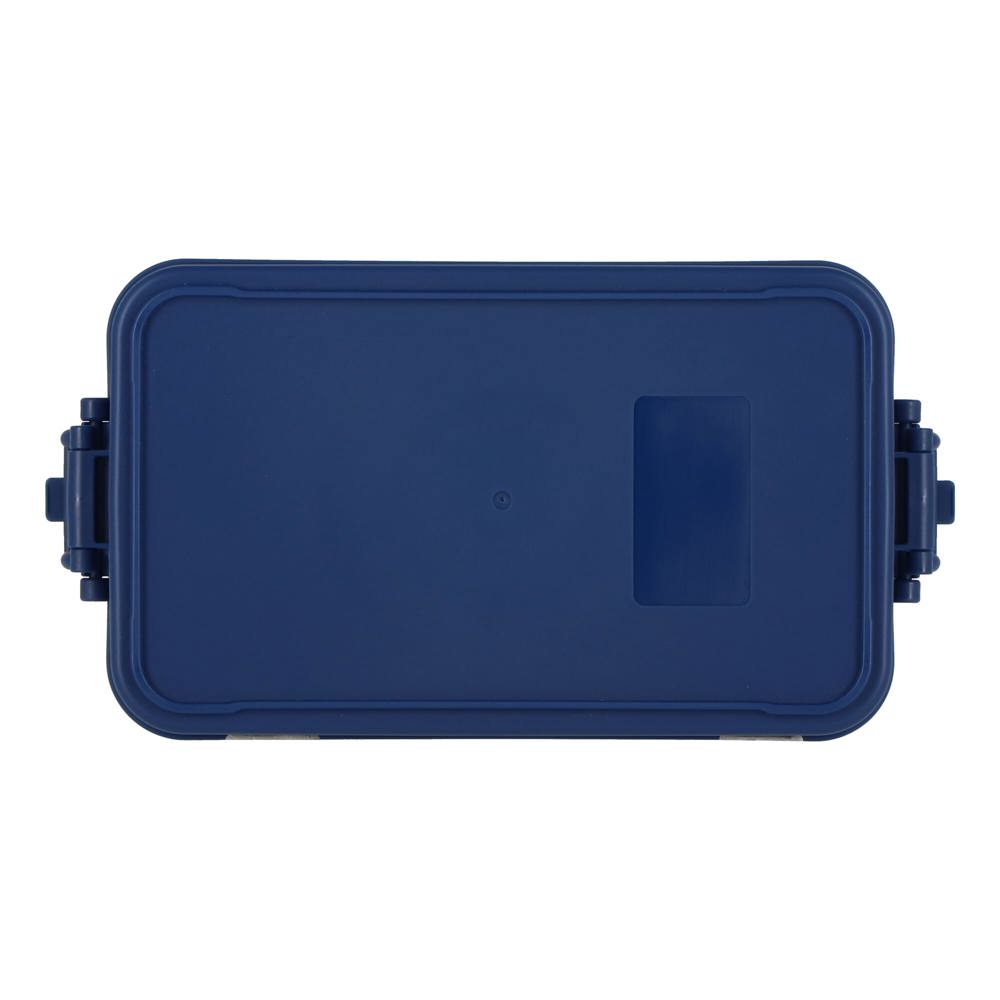 Dubbellaagse Lunchbox met Bestek