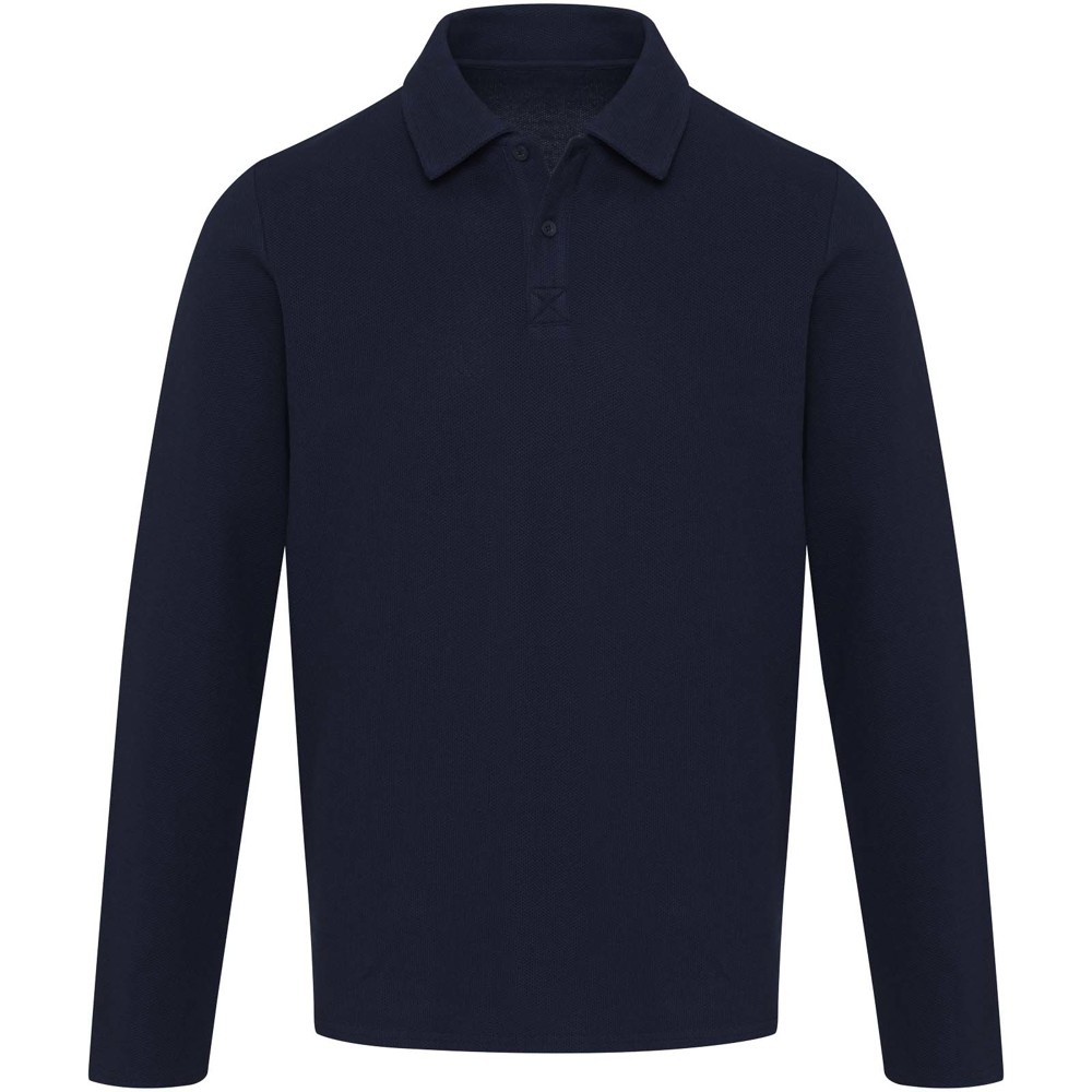 Apollo 245 g/m² uniseks poloshirt met lange mouwen