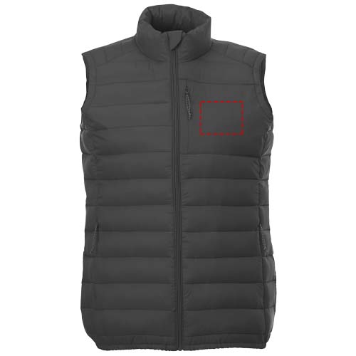 Pallas dames gerecycleerde geïsoleerde bodywarmer