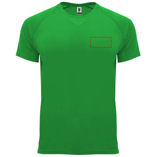 Bahrain 135 g/m² sportshirt met korte mouwen voor kinderen