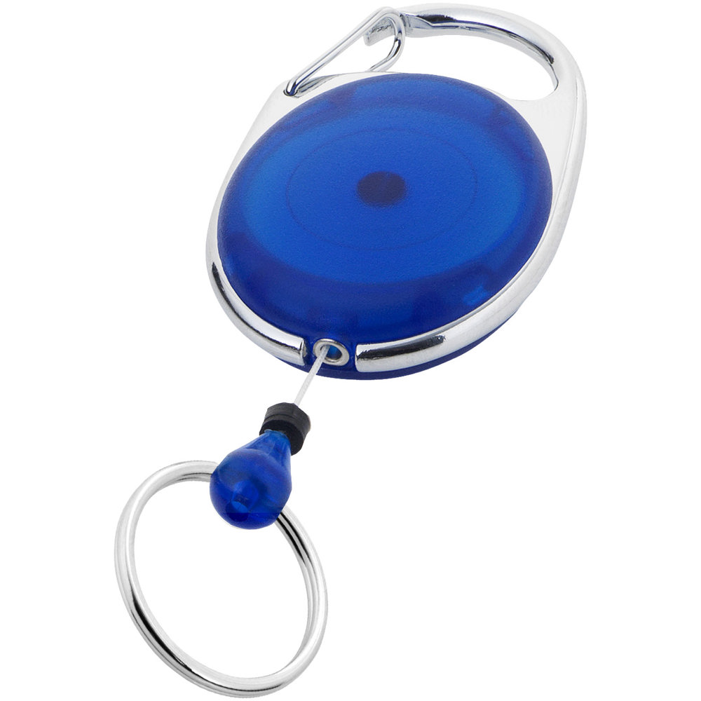 Gerlos sleutelhanger en rollerclip - blauw
