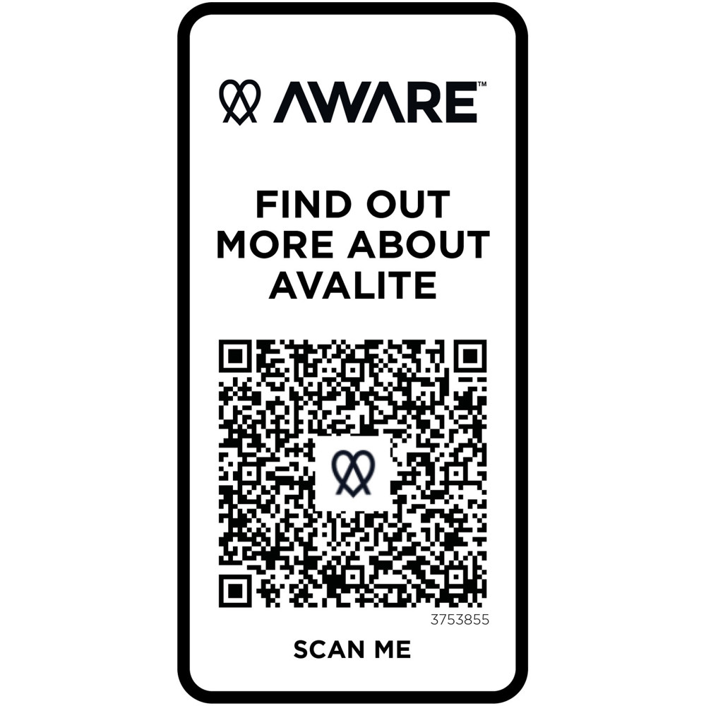 Avalite 160 g/m² unisex Aware™ gerecycled T-shirt met korte mouwen